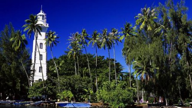 タヒチ島内観光（日本人ガイド付）