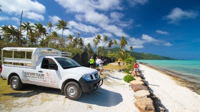 フアヒネ島 4WDツアー
