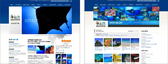 ダイビングサービス ALIZE（アリゼ）日本語オフィシャルサイト