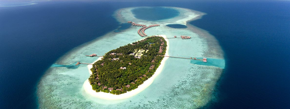 ユネスコ保護の海に浮かぶ、ラグジュアリーリゾート